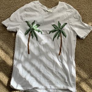 Palm tree tee